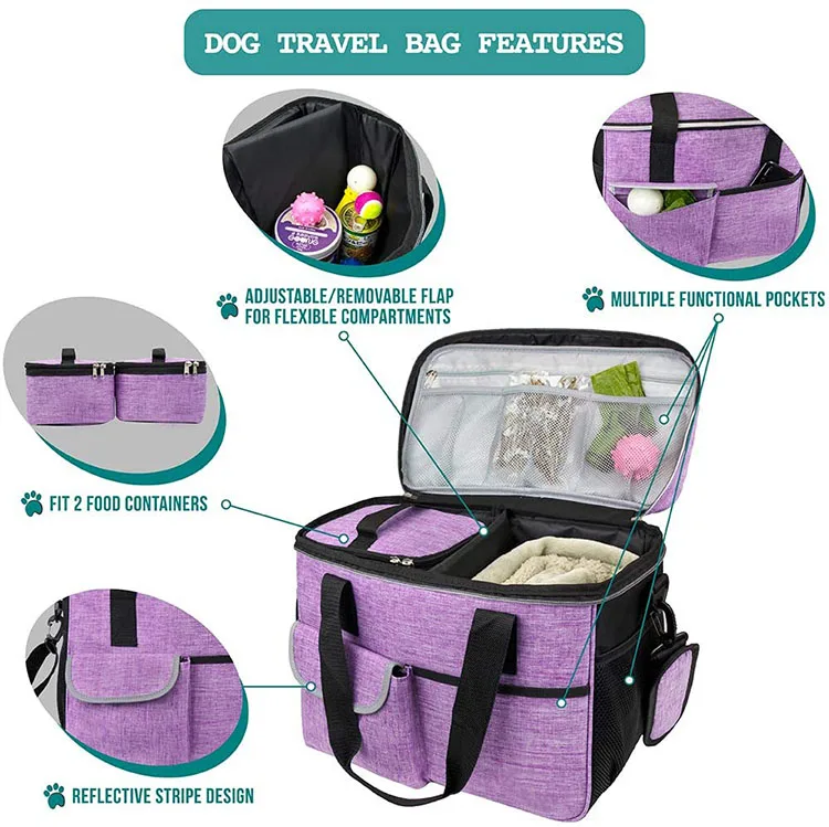 Pet Walking Bag: Daily Walk Styles, Cost and MOQ Gui - detail view supplied by QUANZHOU JUNYUAN BAGS